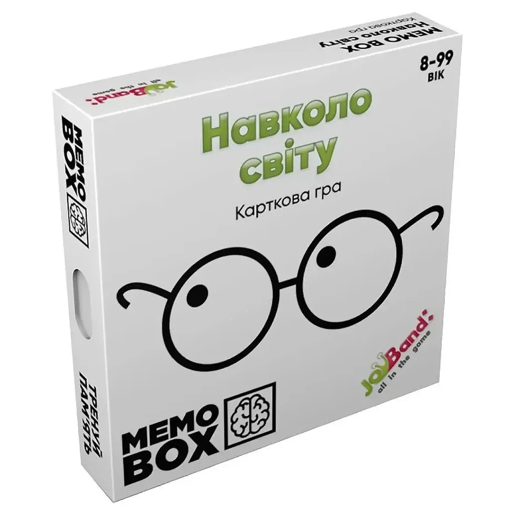 Настільна ігра JoyBand MemoBox Навколо світу (MB0002)