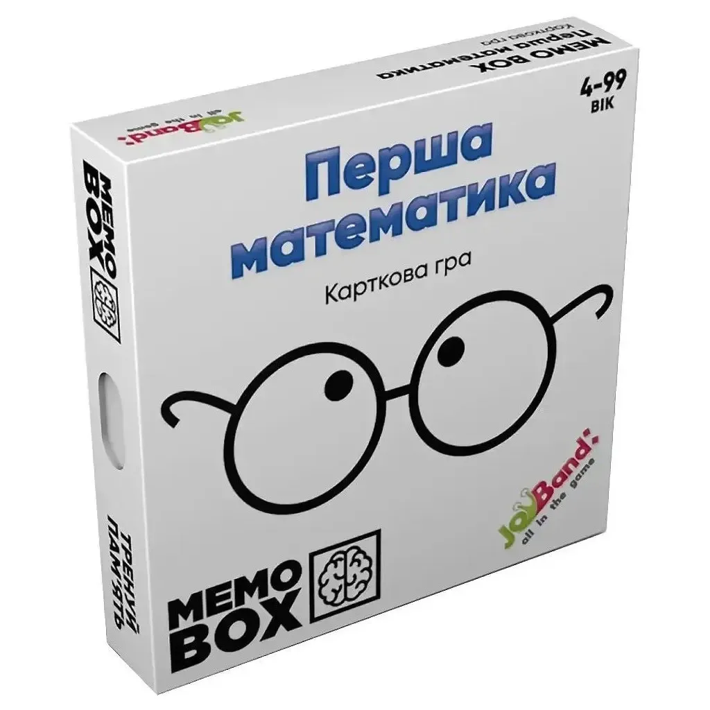 Настольная игра JoyBand MemoBox Первая математика (MB0001)