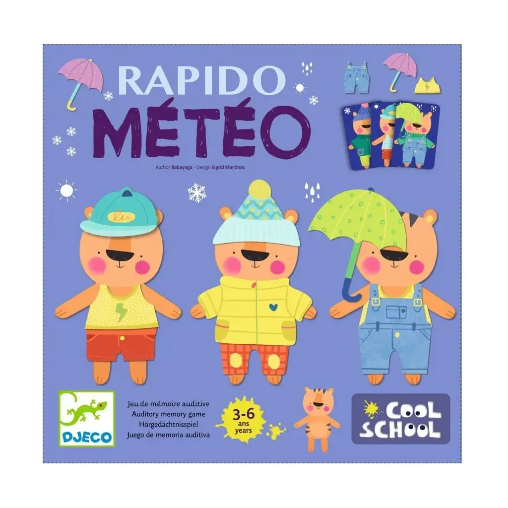 Настольная игра Djeco Rapido Meteo (DJ08527)