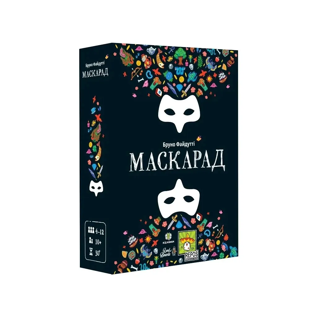 Настільна ігра Lord of Boards Маскарад (Mascarade 2nd edition) (LOB2307UA)