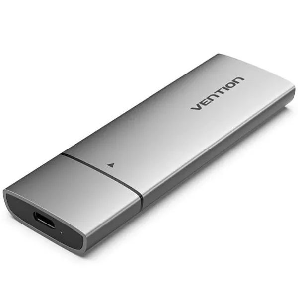 Аксесуар до HDD Vention KPFH0 M.2 SSD to USB 3.1 Grey (KPFH0)