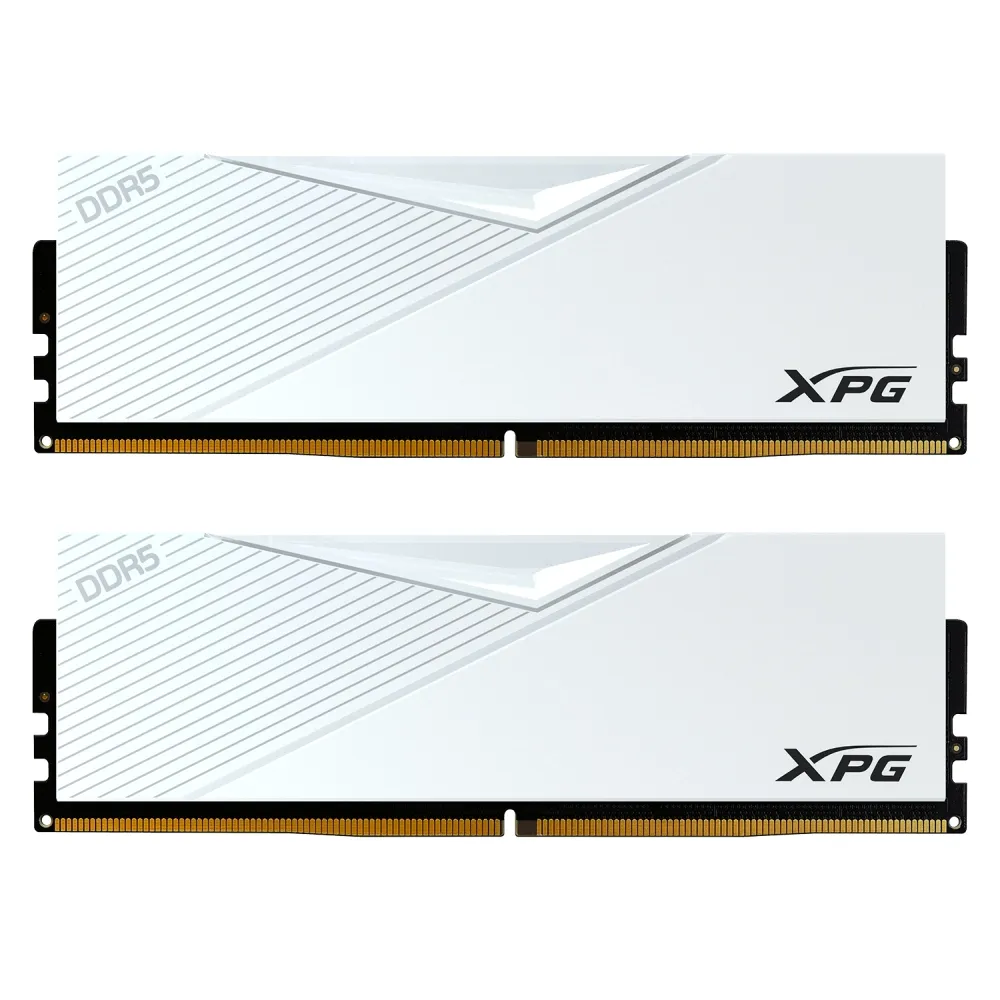 Оперативна пам'ять ADATA 32 GB (2x16GB) DDR5 5600 MHz XPG Lancer White (AX5U5600C3616G-DCLAWH)