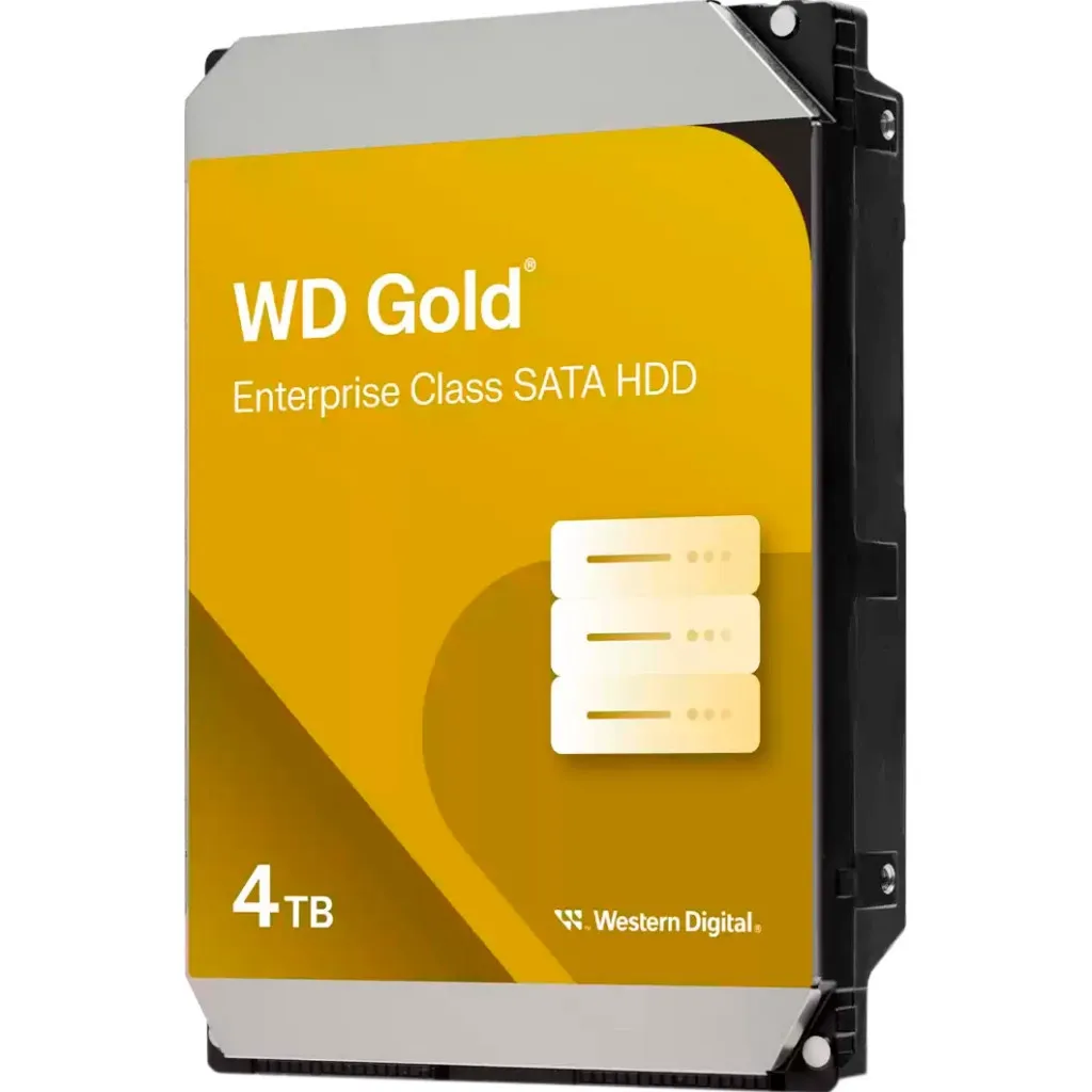 Жорсткий диск WD 4TB GOLD 7200RPM 6GB/S 256MB (WD4004FRYZ)