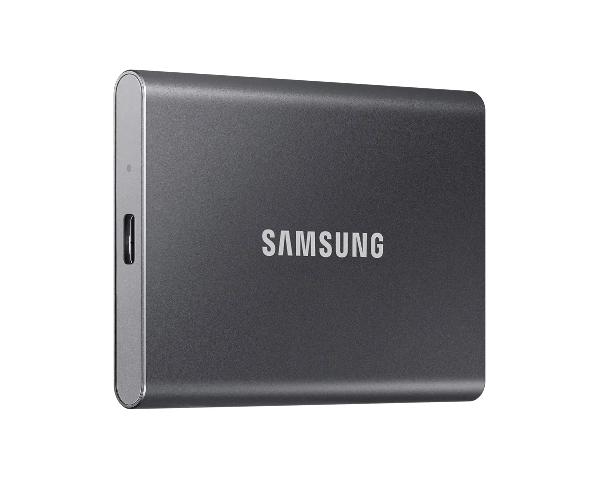 SSD накопичувач SAMSUNG T7 4TB USB3.2 Gen2 Titan Gray (MU-PC4T0T/WW)
