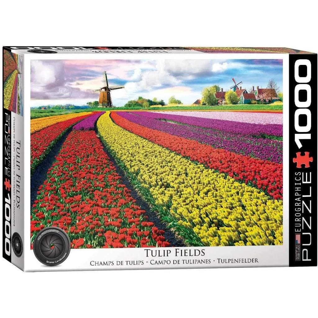  Eurographics Поле тюльпанів у Нідерландах 1000 елемен (6000-5326)