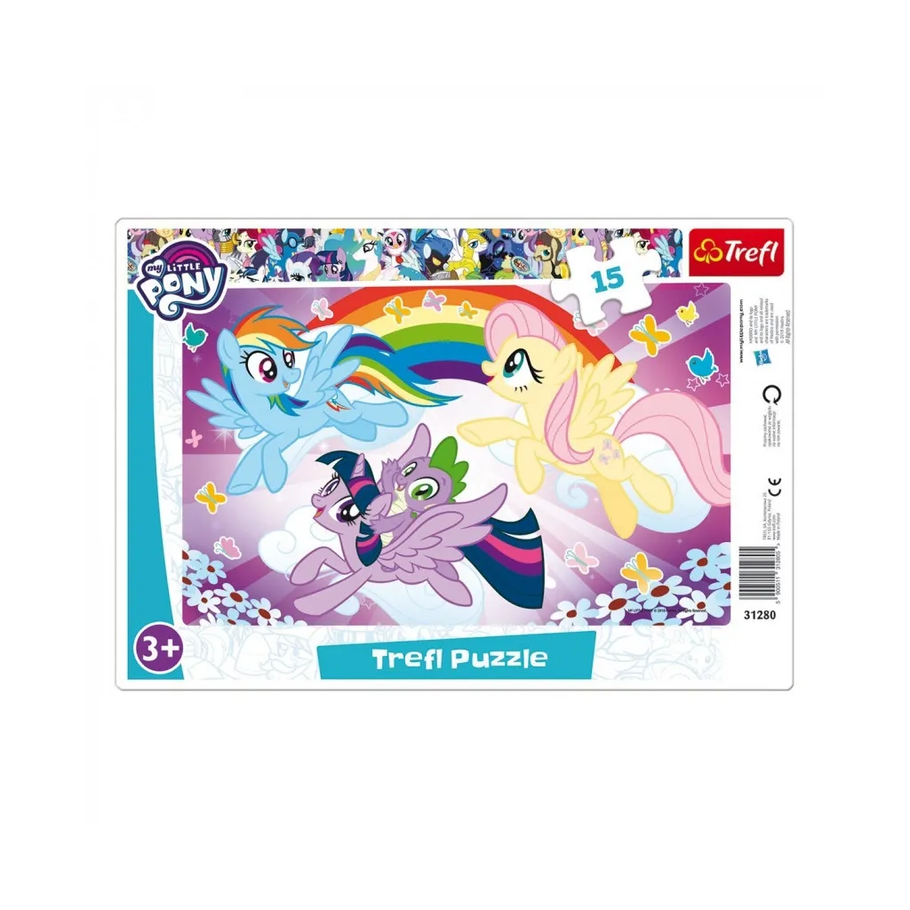  Trefl My Little Pony Забава маленьких Поні 15 елементів (6333961)