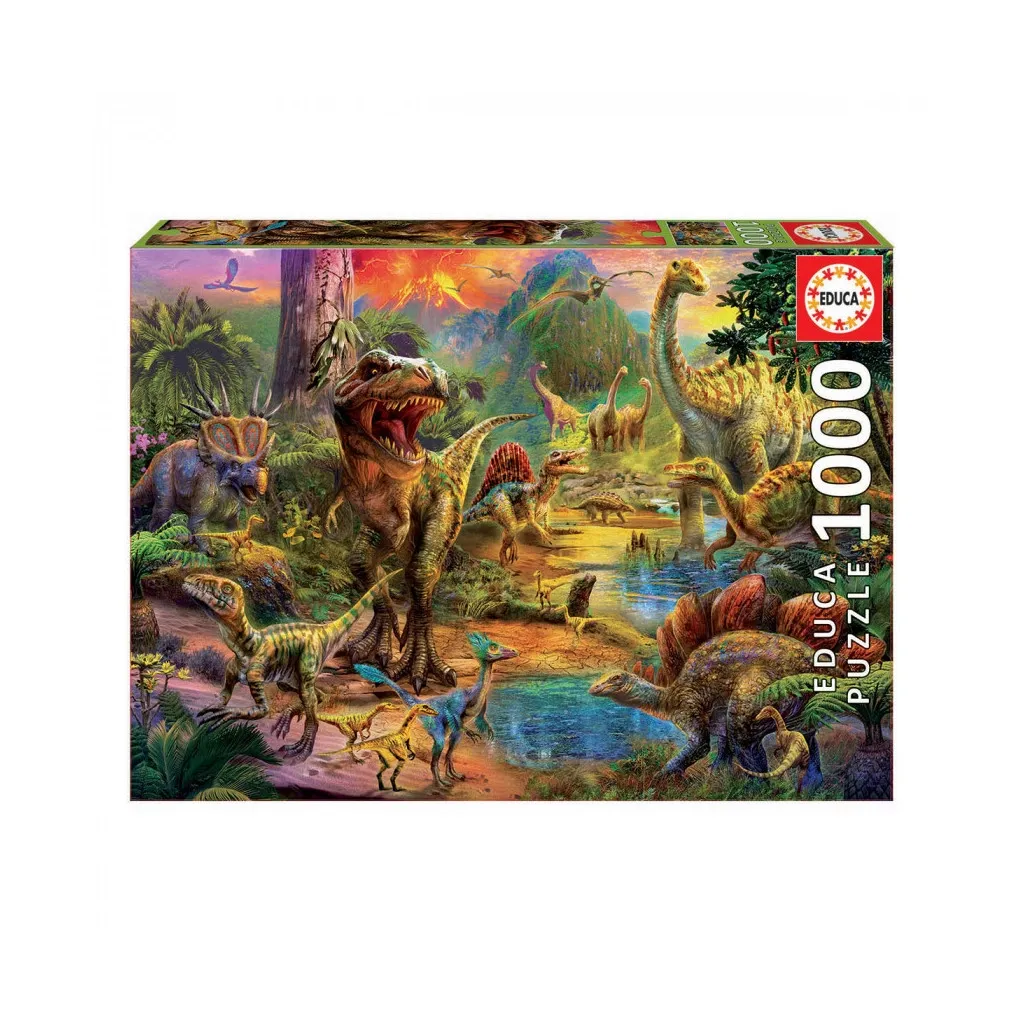  Educa Земля динозавров 1000 элементов (6336915)