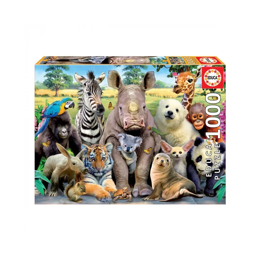  Educa Animals 1000 элементов (6425186)