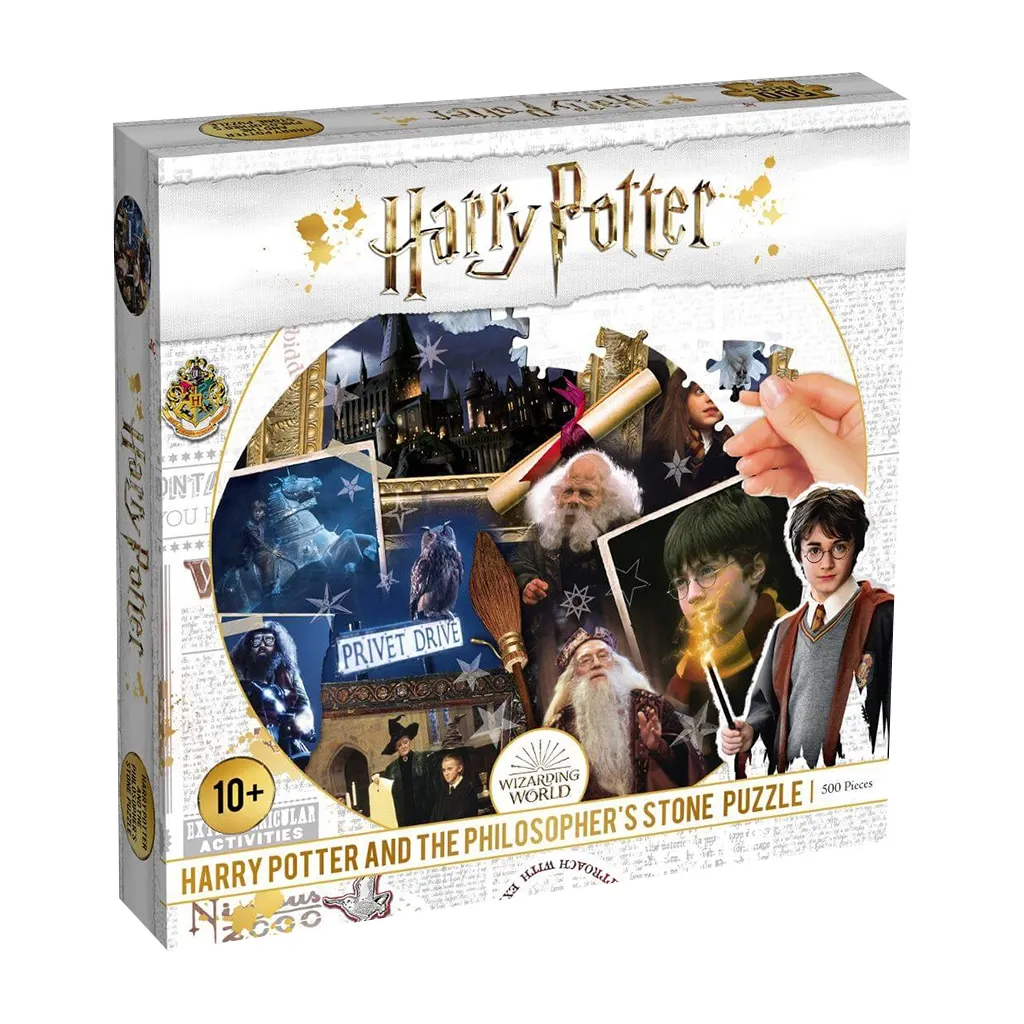  Winning Moves Harry Potter Kids Round Philosophers Stone 500 деталей (WM00370-ML1-6)