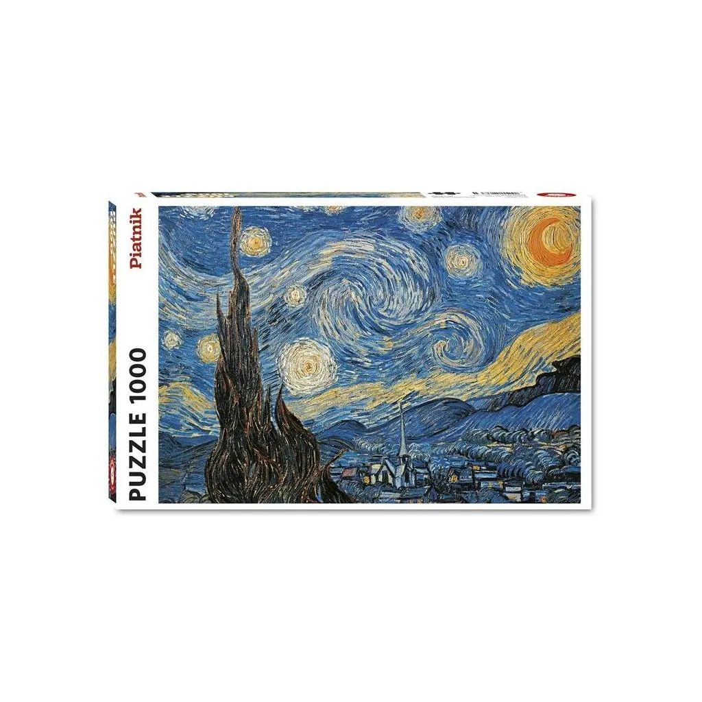  Piatnik Зоряна ніч Вінсент ван Гог, 1000 елементів (PT-540363)