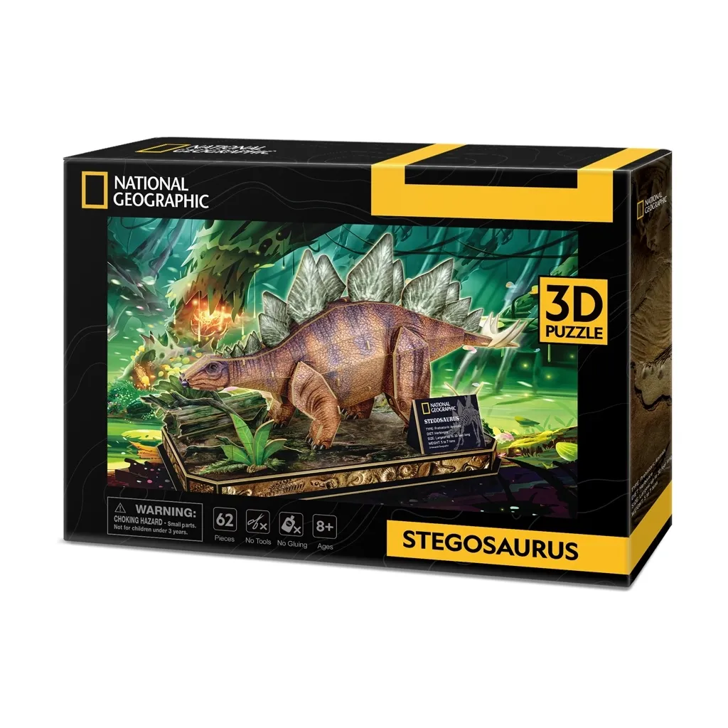  Cubic Fun 3D National Geographic Dino Стегозавр (DS1054h)