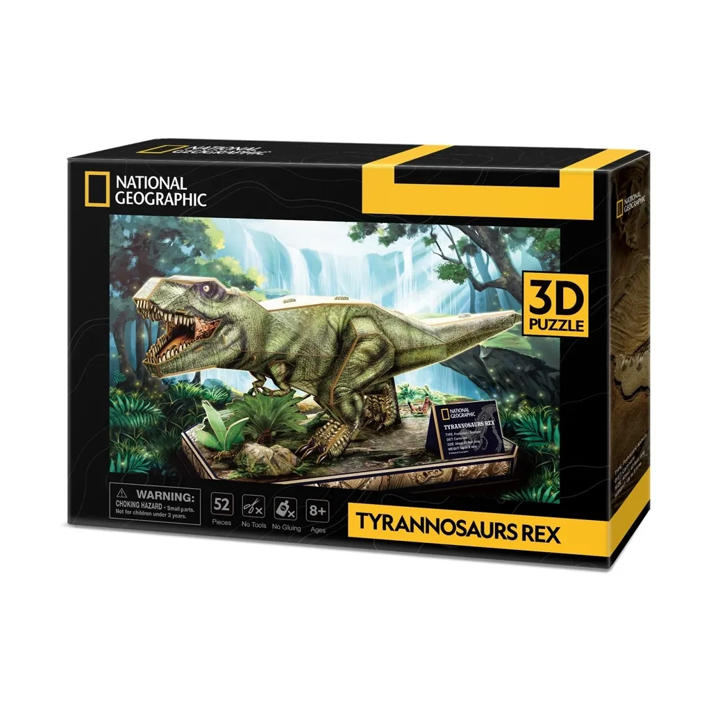  Cubic Fun 3D National Geographic Dino Тираннозавр Рекс (DS1051h)