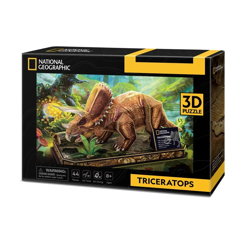 Cubic Fun 3D National Geographic Dino Трицератопс (DS1052h)