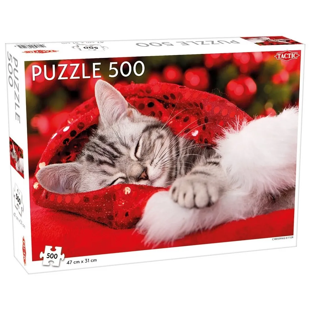  Tactic на 500 элементов Рождественский котенок (58310)