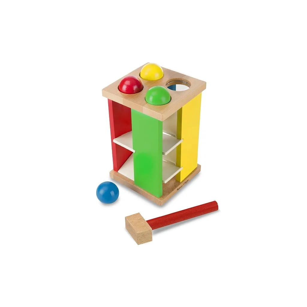 Развивающая игрушка Melissa&Doug Стучалка Забей шарик (MD3559)