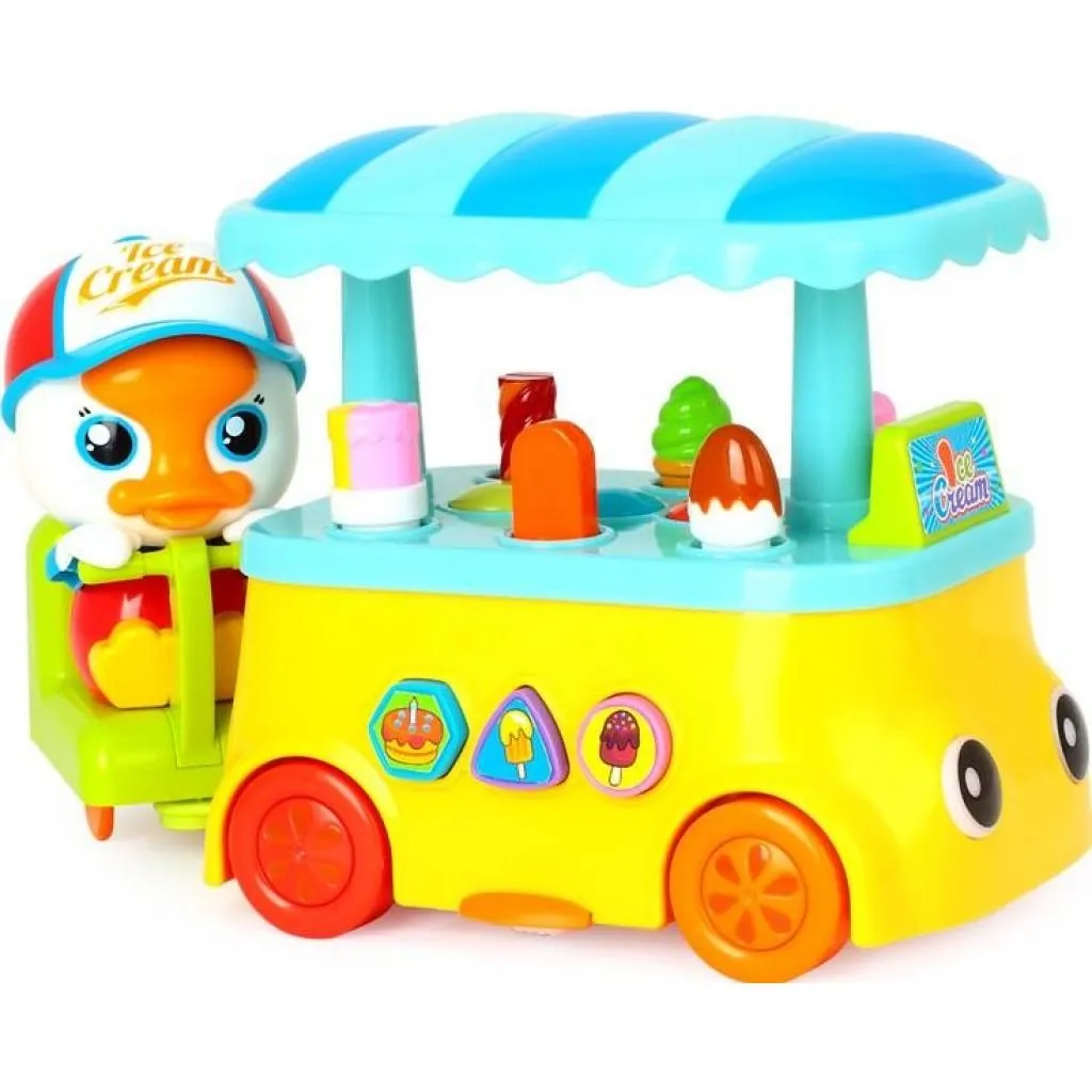 Развивающая игрушка Huile Toys Тележка с мороженым (6101)