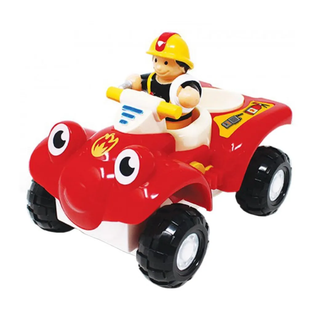 Развивающая игрушка Wow Toys Пожарный Берти на квадроцикле (10311)
