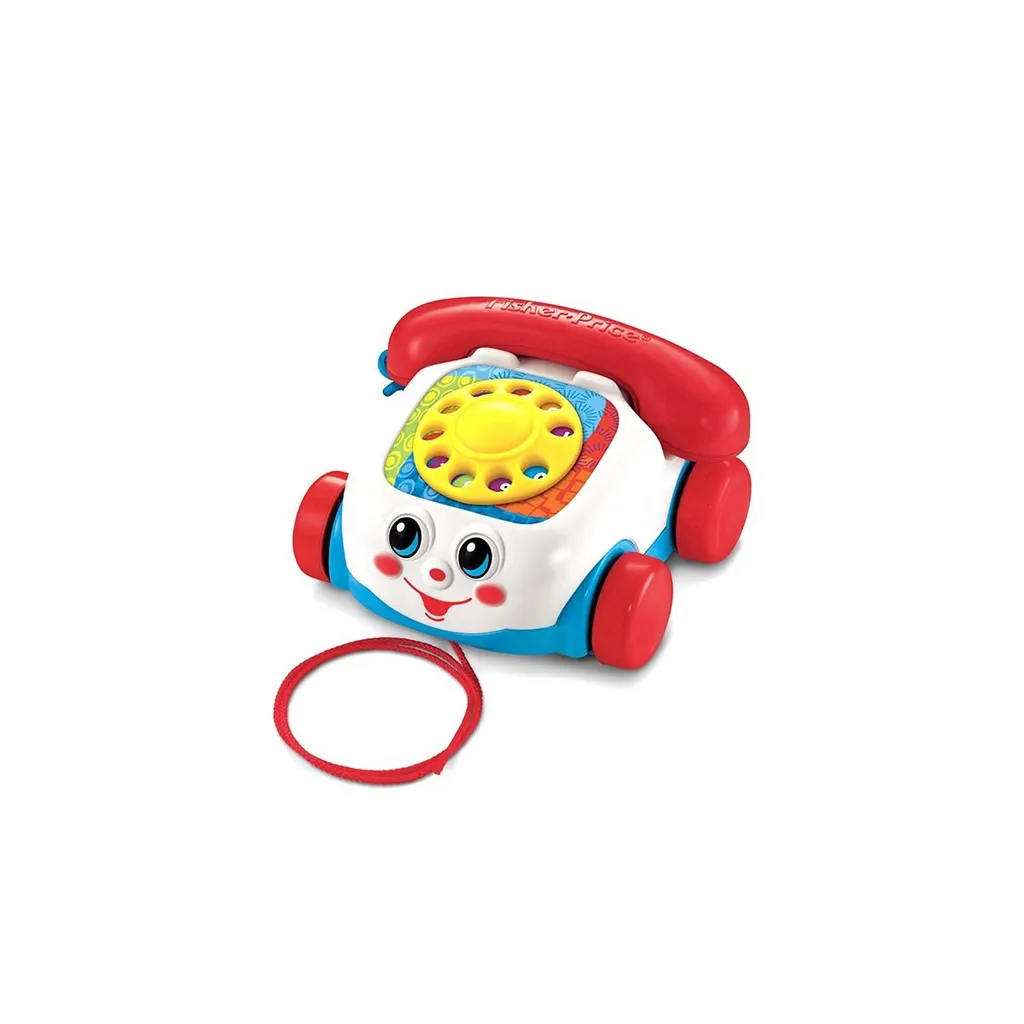 Развивающая игрушка Fisher-Price Игрушка-каталка "Веселый телефон" Fisher-Price (FGW66)