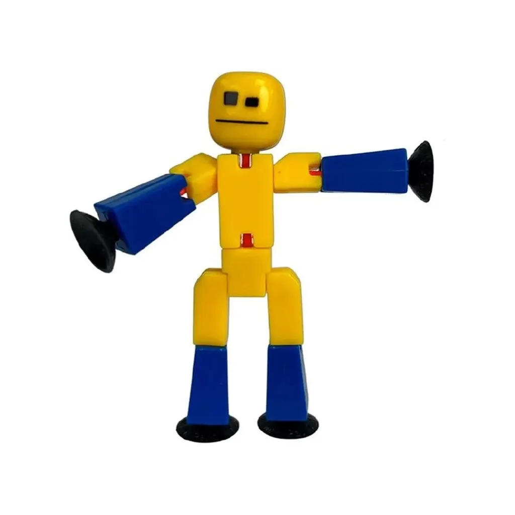 Фігурка Stikbot для анімаційної творчості (синьо-жовтий) (TST616-23UAKDBl)