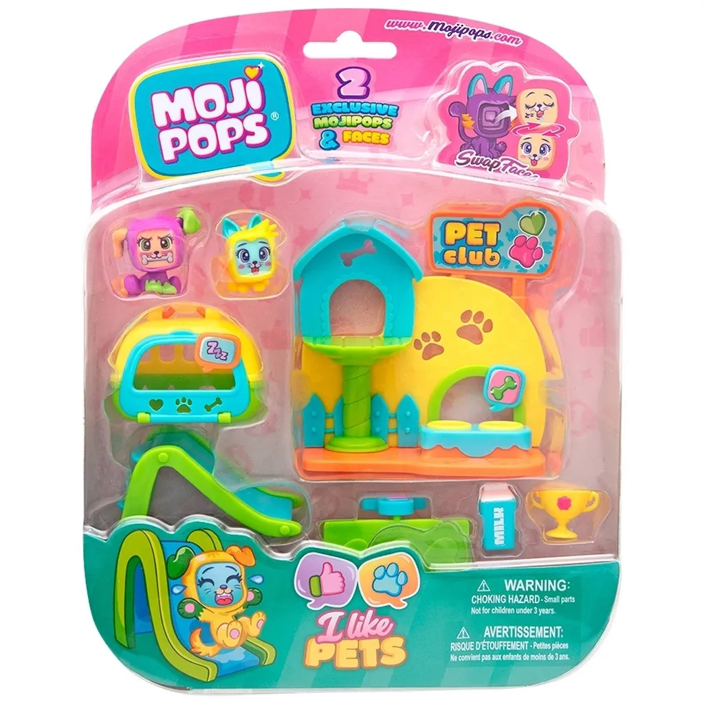 Фигурка Moji Pops набор Питомцы на прогулке (PMPSB216IN10)