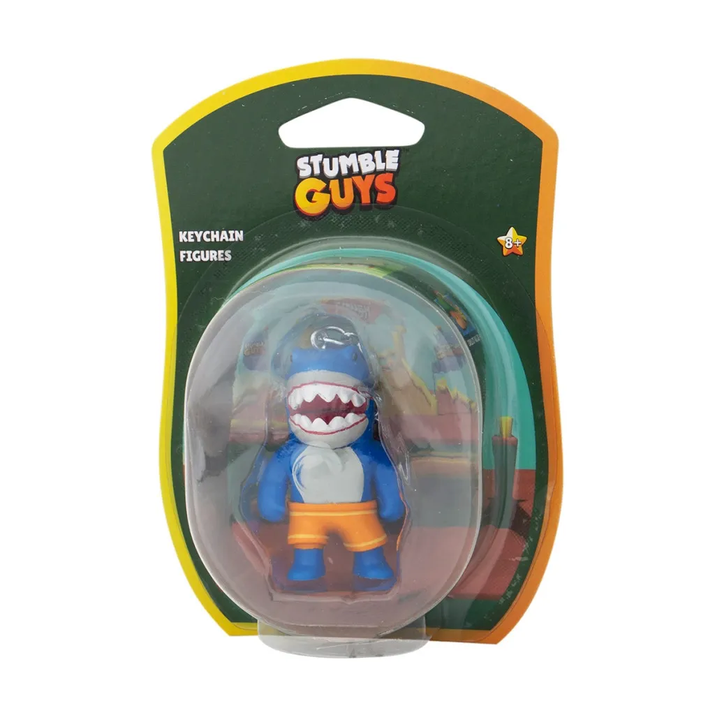 Фигурка Stumble Guys коллекционная - Мегалодон (с кольцом) (SG8010-6)