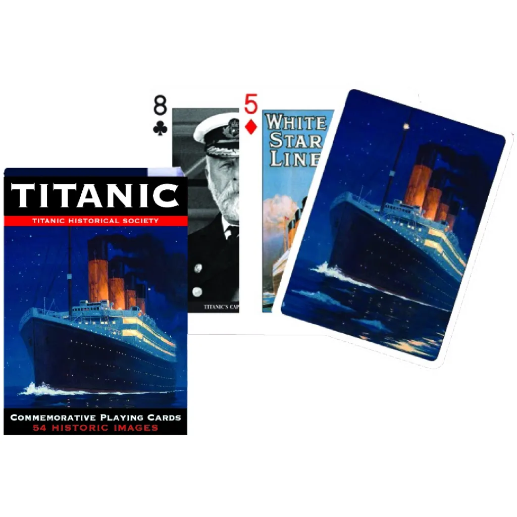 Игральная карта Piatnik Титаник 1 бревно х 55 карт (PT-142314)