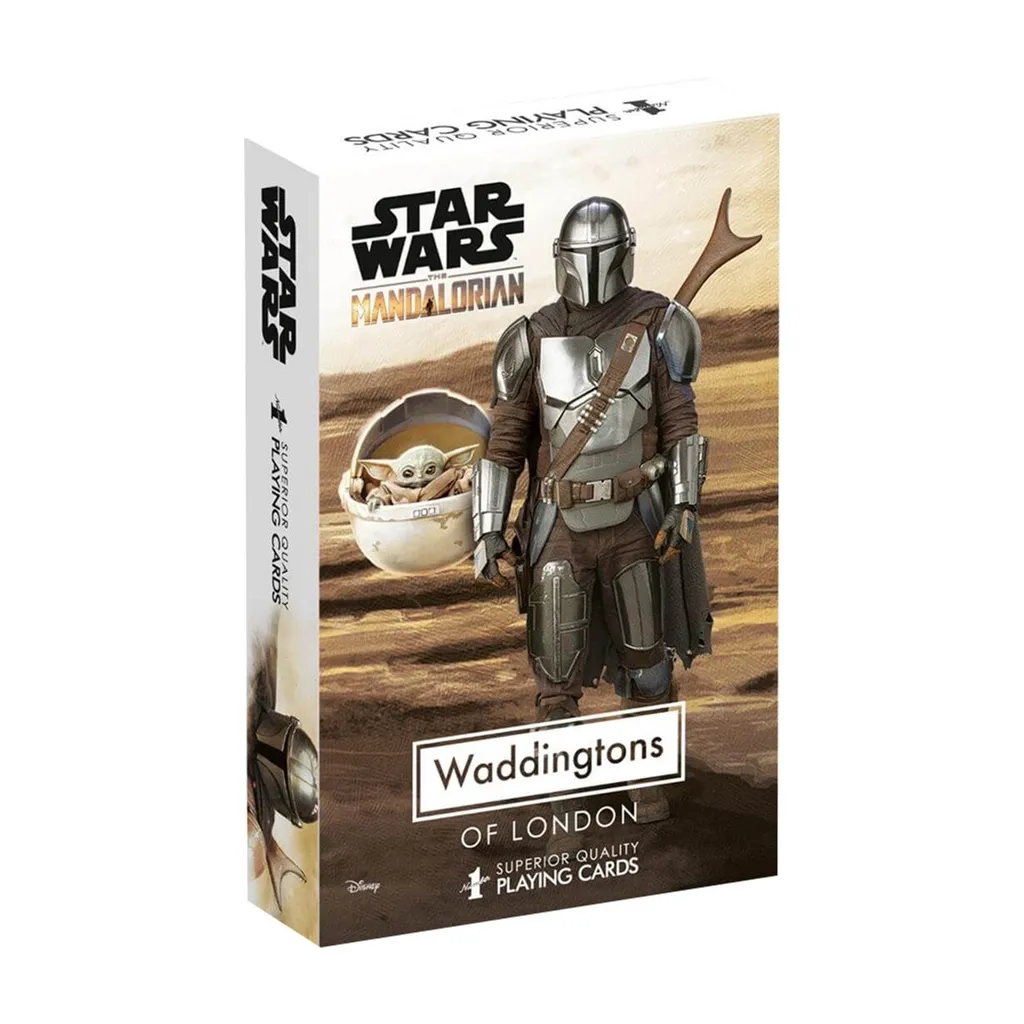 Игральная карта Winning Moves Star Wars The Mandalorian Waddingtons No.1 (WM00864-EN1-12)