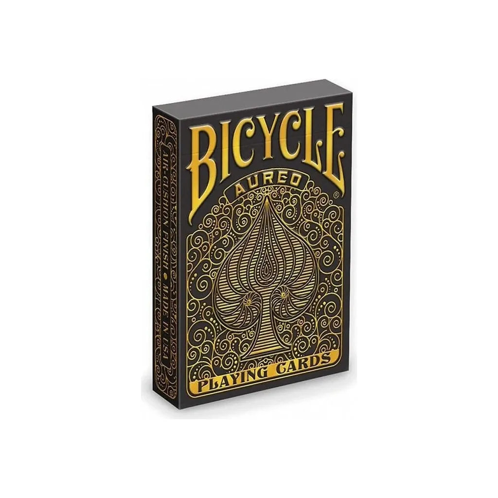 Игральная карта Bicycle Aureo (black) (09409b)