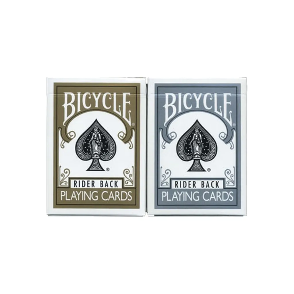 Игральная карта Bicycle Prestige (gold + silver) (2 колоды) (PC_BPLS2)
