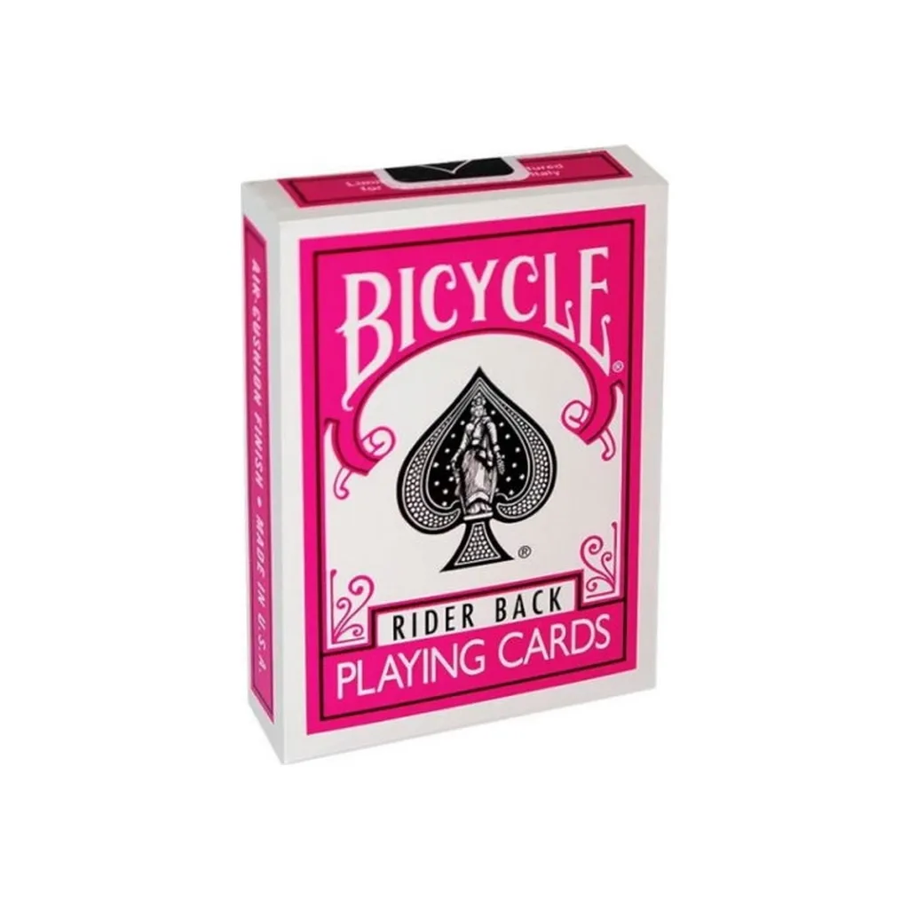 Игральная карта Bicycle Rider Back (fuchsia) (BBF001)