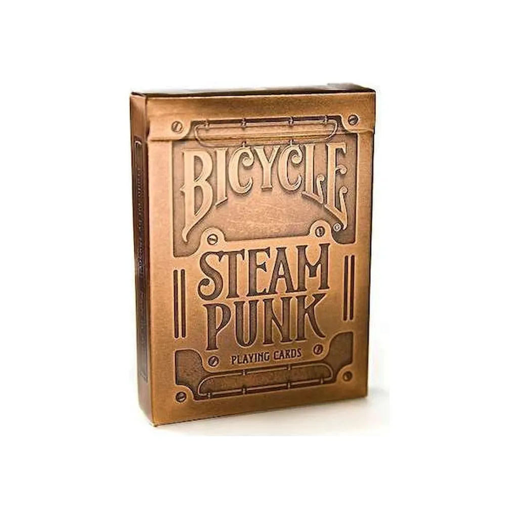 Игральная карта Bicycle Steampunk (gold) (2392)