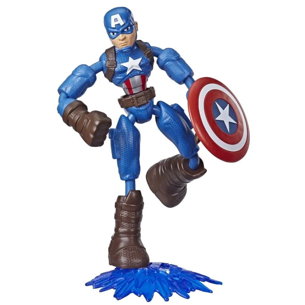  Hasbro Avengers Bend and flex Капитан Америка 15 см (E7377_E7869)