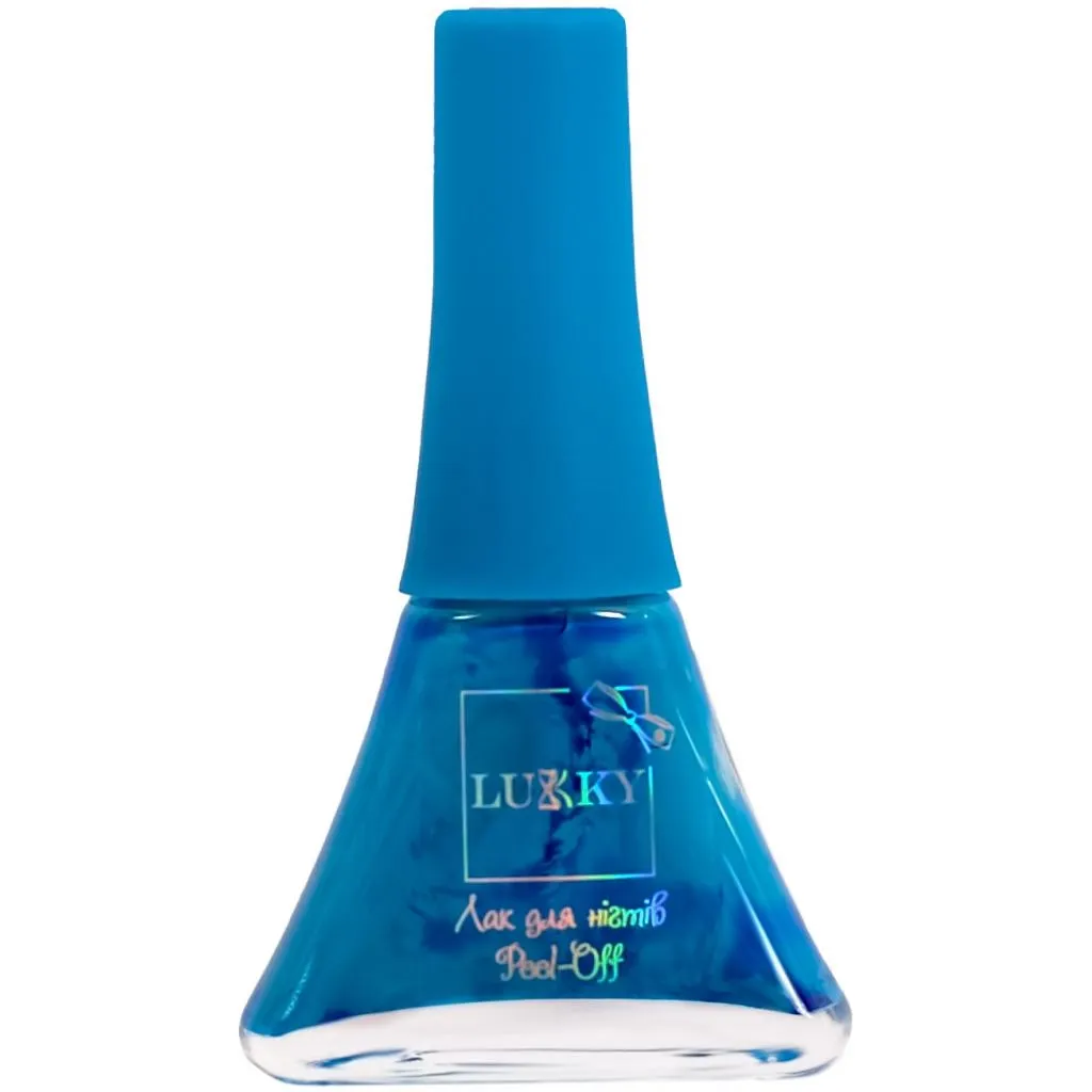  Lukky Лак для ногтей голубой 5,5мл (T11178)