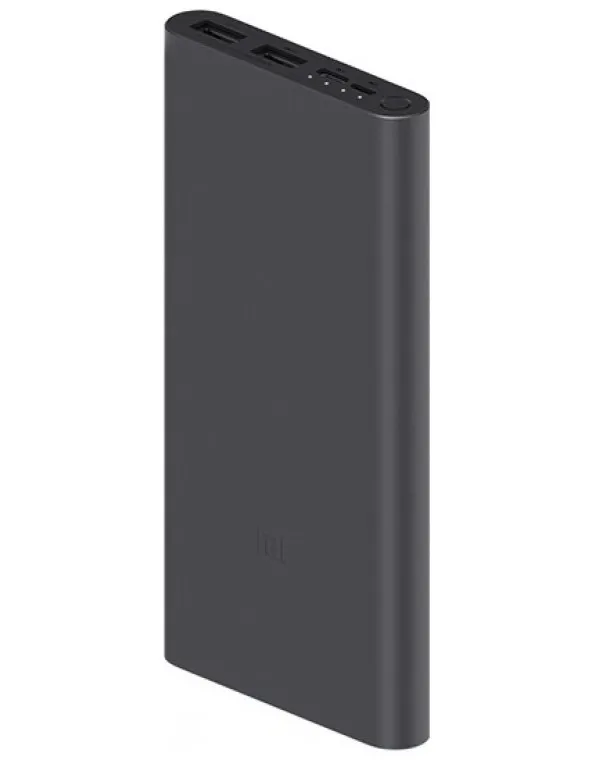Внешний аккумулятор Xiaomi Mi 3 10000mAh Fast Charge Black (PLM13ZM)