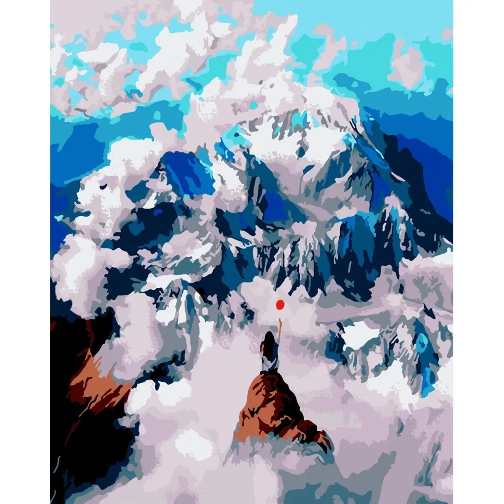 Картина по номерам ZiBi В облаках 40*50 см ART Line (ZB.64229)