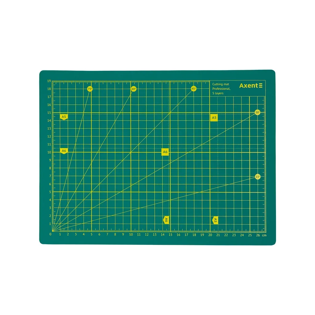 Самовідновлювальний килимок для різання Axent Pro А4, п'ятишаровий (7907-A)