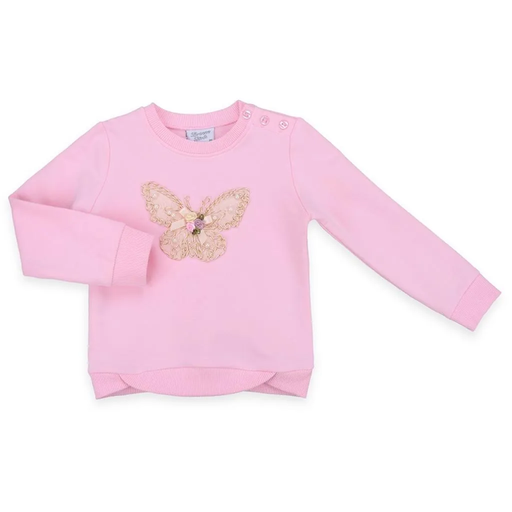 Breeze с кружевной бабочкой (10086-92G-pink)