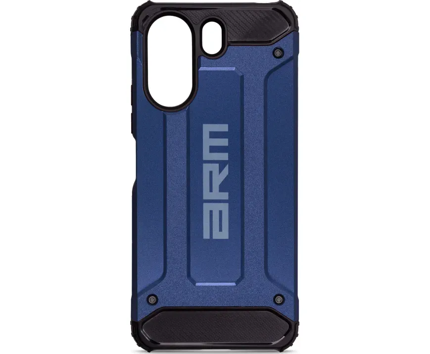 Чохол-накладка Armorstandart Panzer Xiaomi Redmi 13C 4G / Poco C65 Dark Blue (ARM73716)