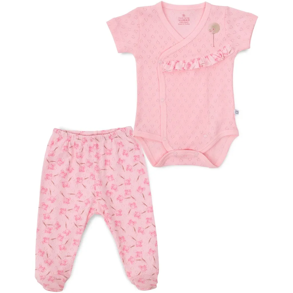 Боді Bibaby зі штанцями (56458-50G-pink)