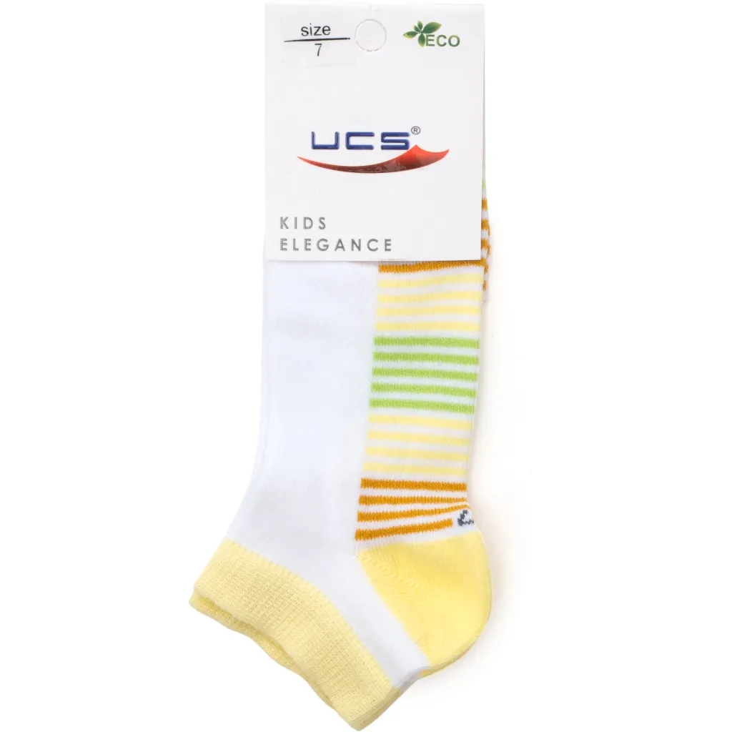 Носки UCS Socks в полоску (M0C0201-0089-9G-yellow)