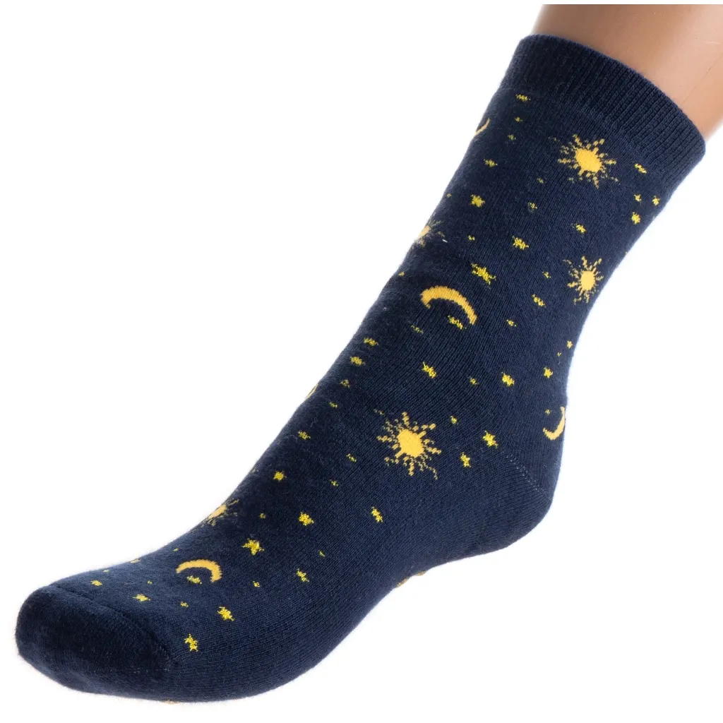 Носки Bross махровые со звездочками (10196-4-blue)