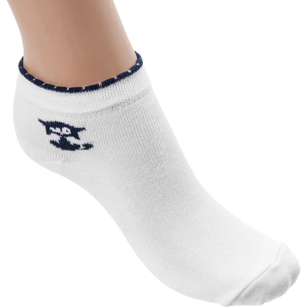 Шкарпетки BNM з котиком (M0C0201-0138-5G-white)