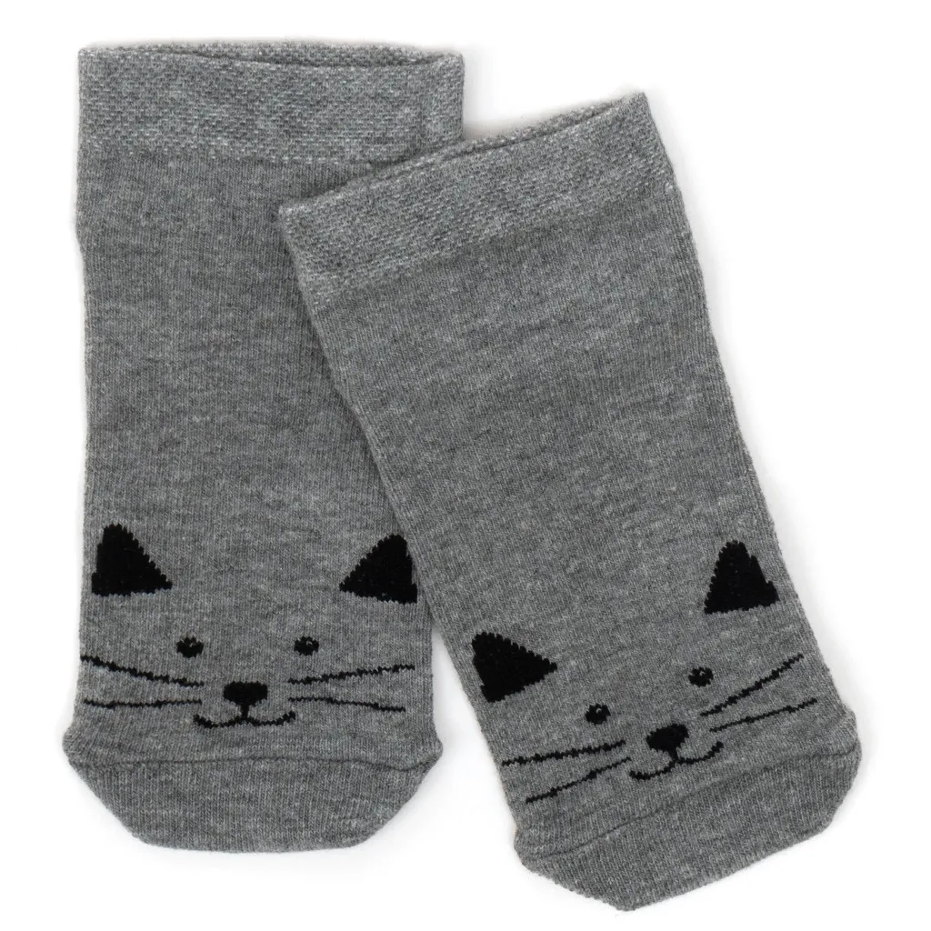 Шкарпетки BNM з котиком (M0C0201-0141-7G-grey)