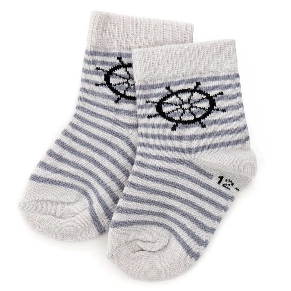 Шкарпетки UCS Socks зі штурвалом (M0C0101-0816-1B-gray)