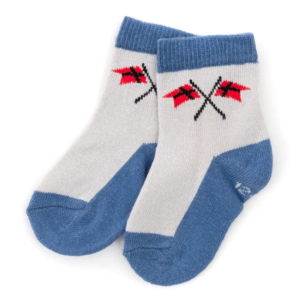 Носки UCS Socks с флажком (M0C0101-0816-1B-blue)