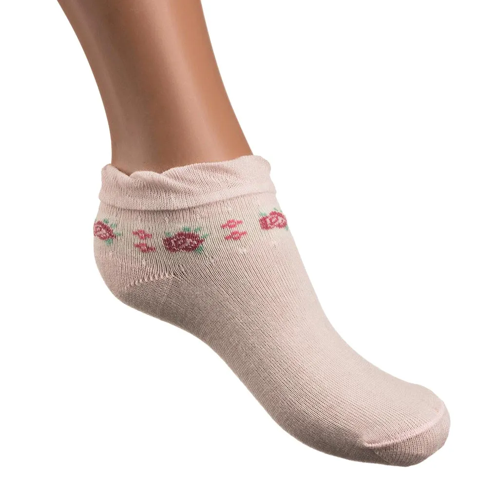 Носки UCS Socks с цветочками (M0C0101-1186-5G-pink)