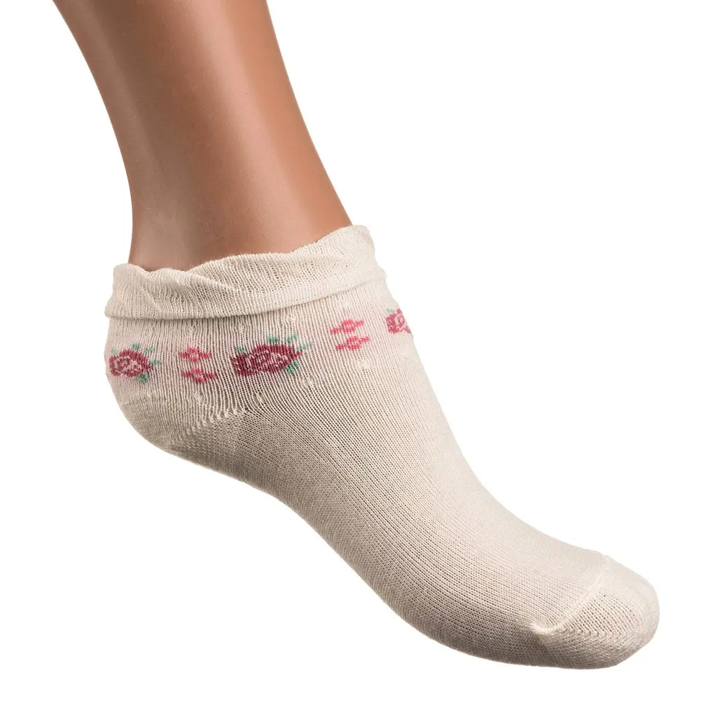 Шкарпетки UCS Socks з квіточками (M0C0101-1186-5G-beige)