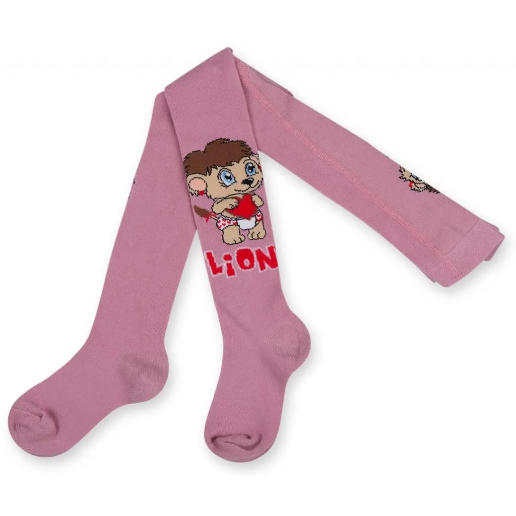  UCS Socks со львенком (M0C0301-0922-3G-pink)