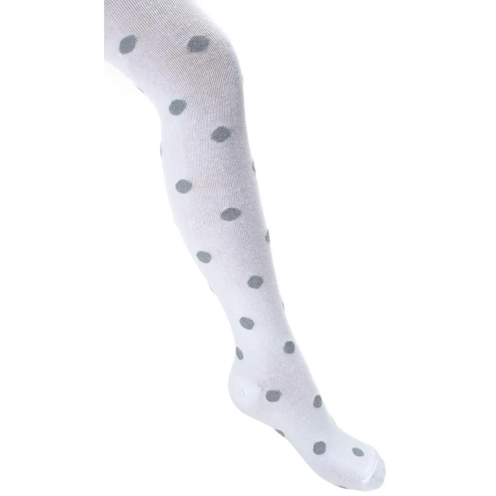 UCS Socks в горошек из люрекса (M0C0301-2051-5G-white)