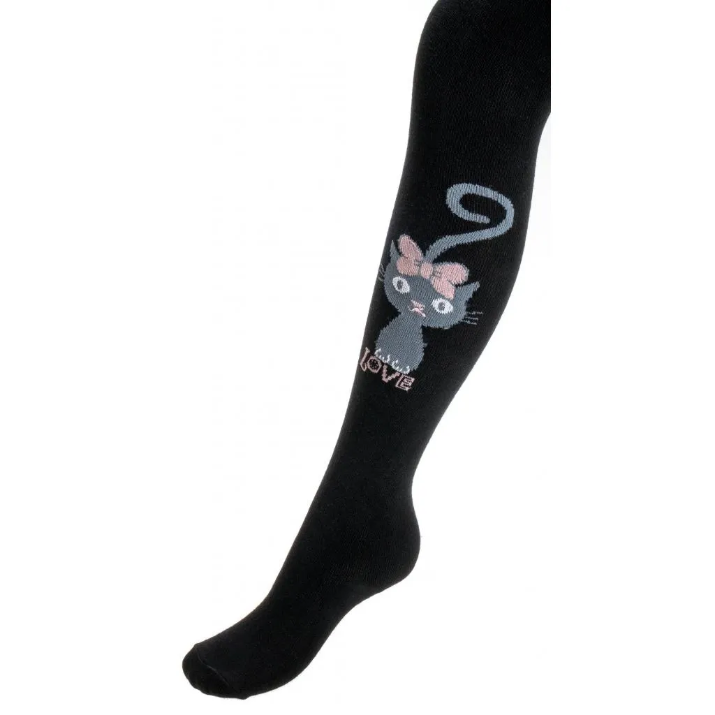  UCS Socks с котиком (M0C0301-2114-3G-black)